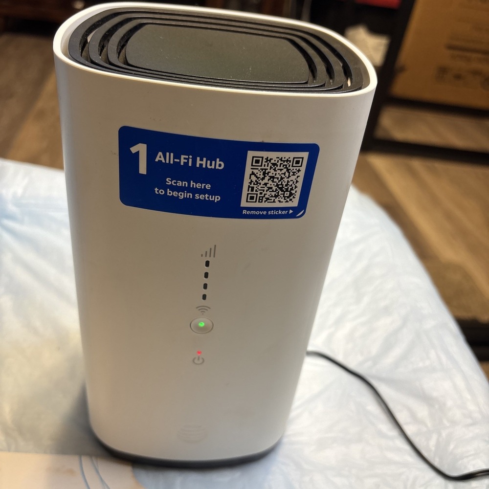 AT&T All-Fi Hub BGW530-900 WiFi Internet Gateway Router Power Tested